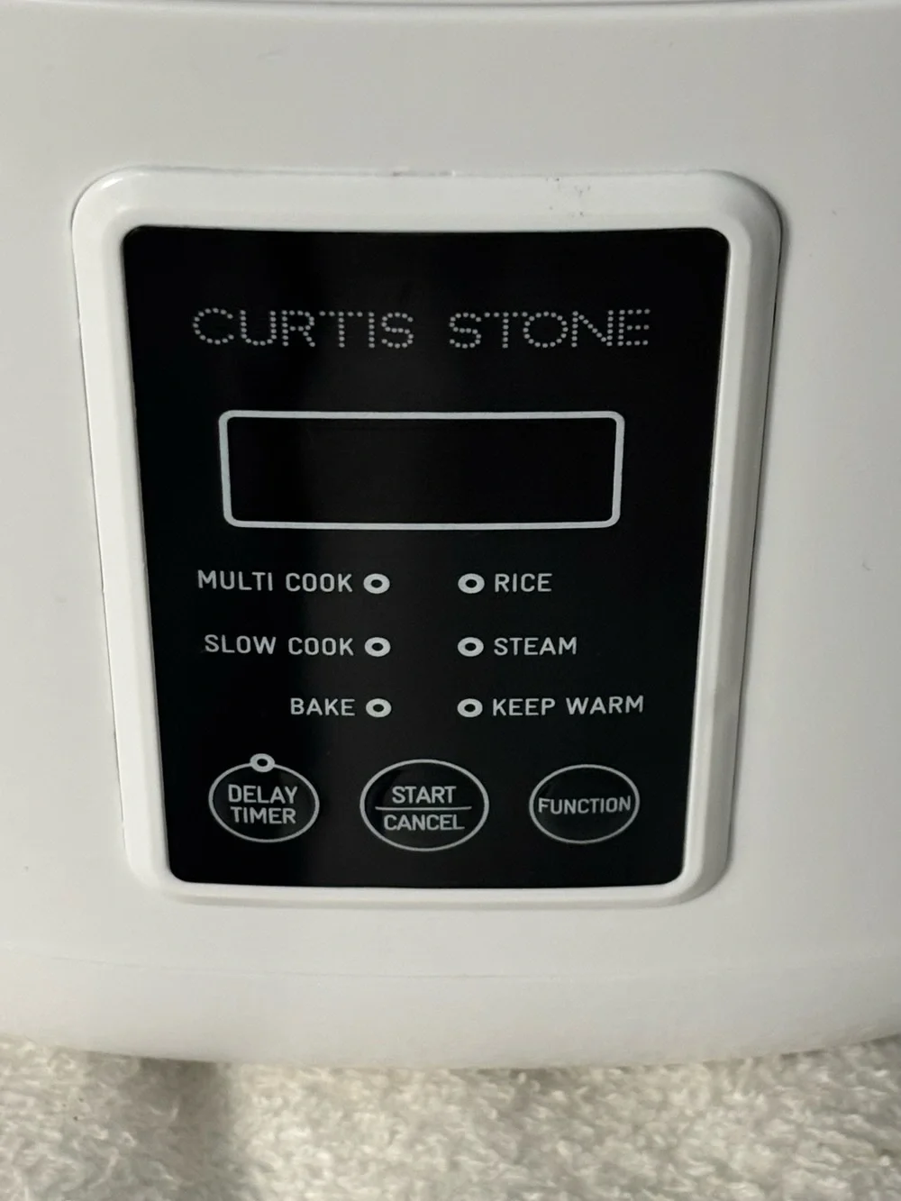 White Multi-Function Rice and Slow Cooker